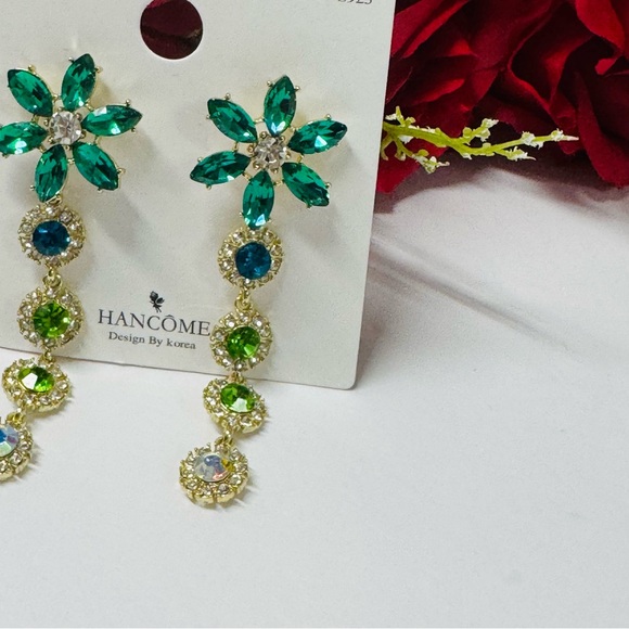 💎SUPER SALE GORGEOUS 925S CZ EARRINGS - Picture 4 of 11